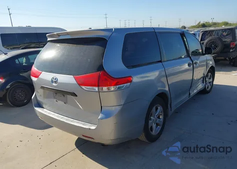 2012 Toyota Sienna Base 7 Passenger from USA, damaged, VIN 5TDKA3DC1CS016530